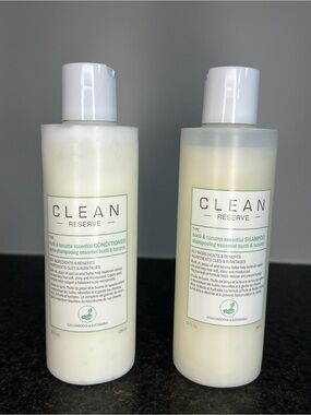 Clean Reserve Buriti & Tucuma Essential Shampoo/Conditioner - BRAND NEW SEALED